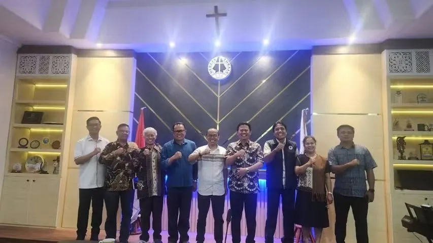 kunjungan Pengurus PGIW Sulselra di Gedung BPS Getor