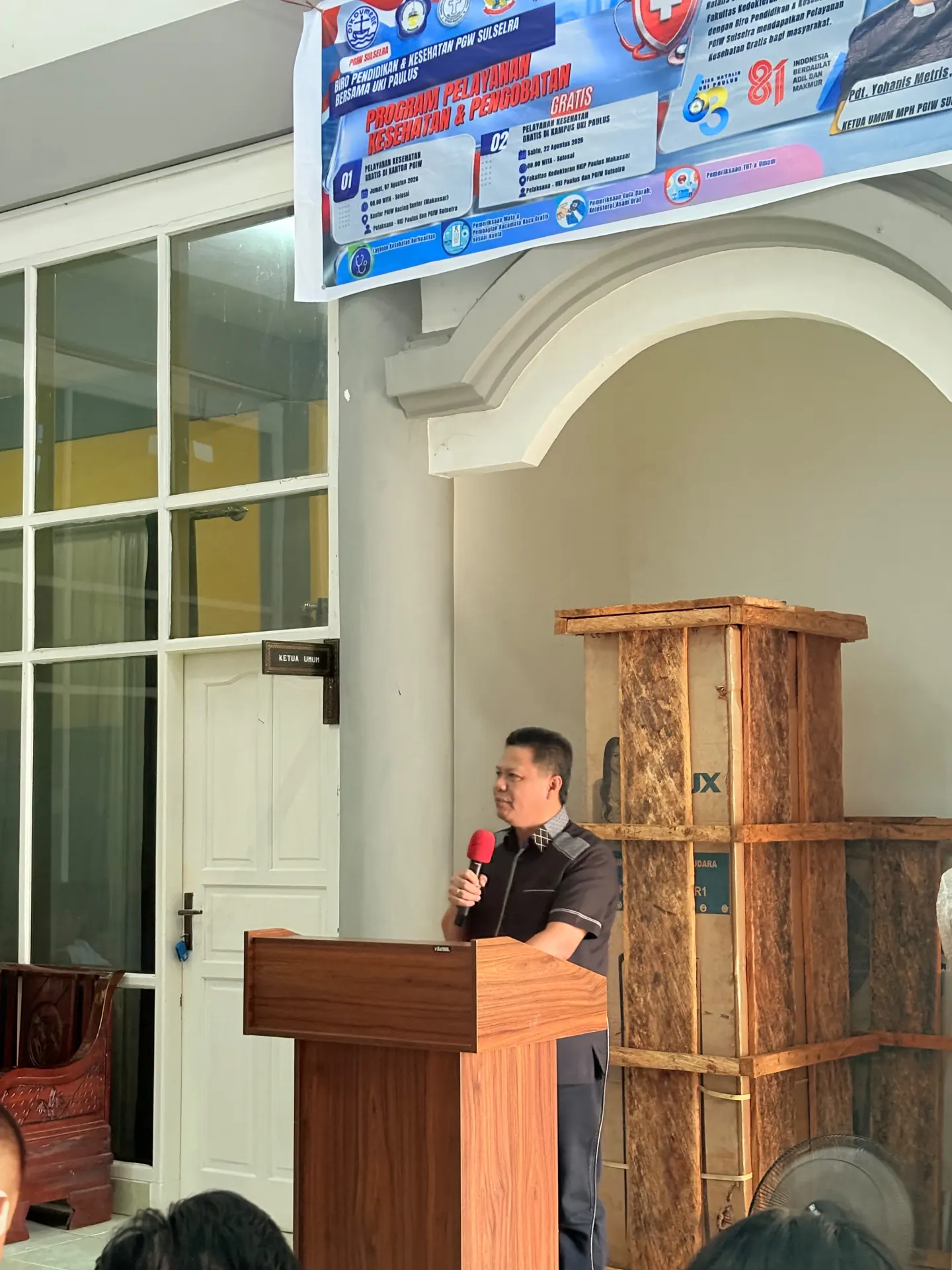 sambutan Ketua Umum MPH PGIW SULSELRA